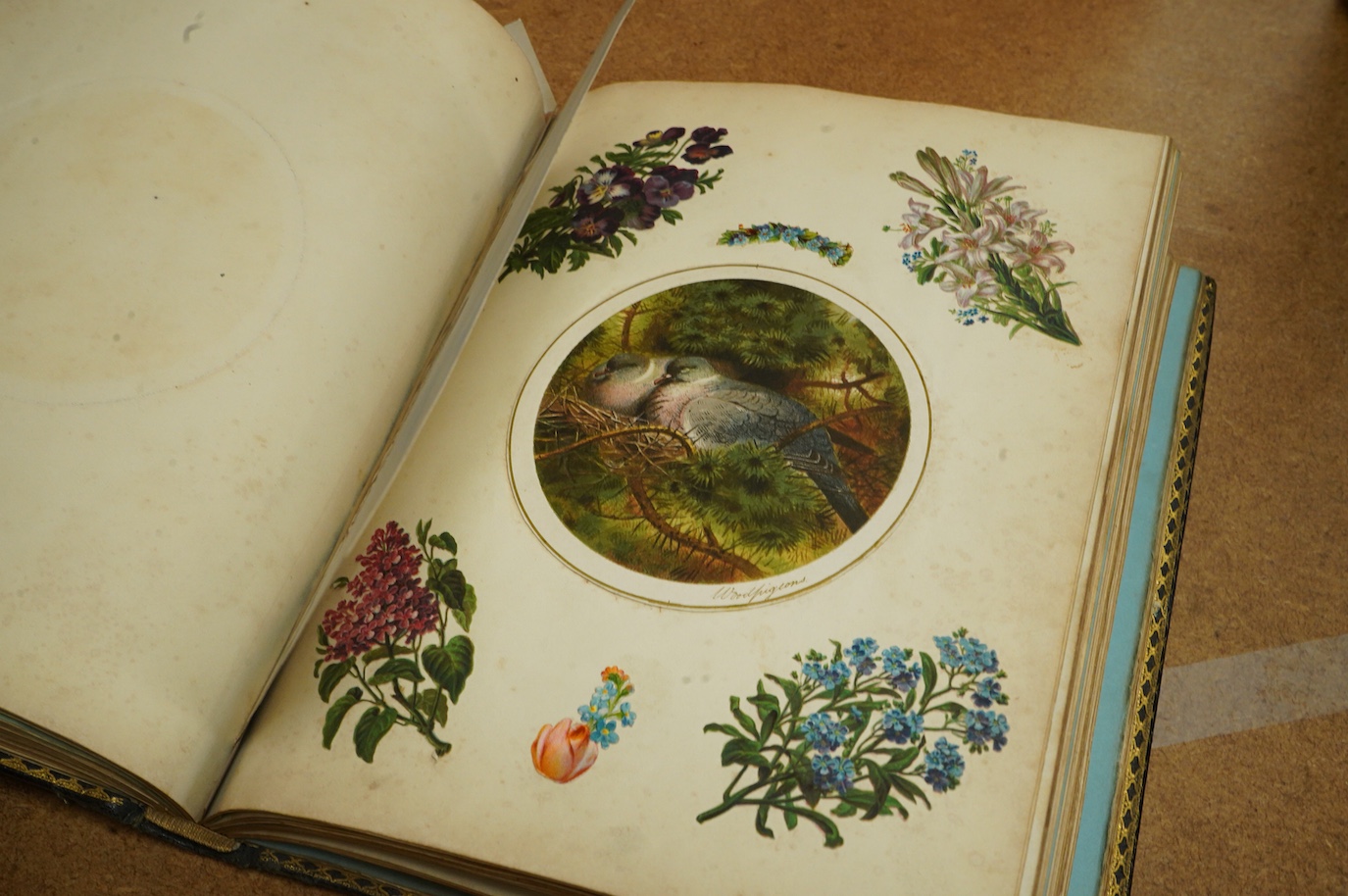 A collection of late 19th century / early 20th century scrap books and albums